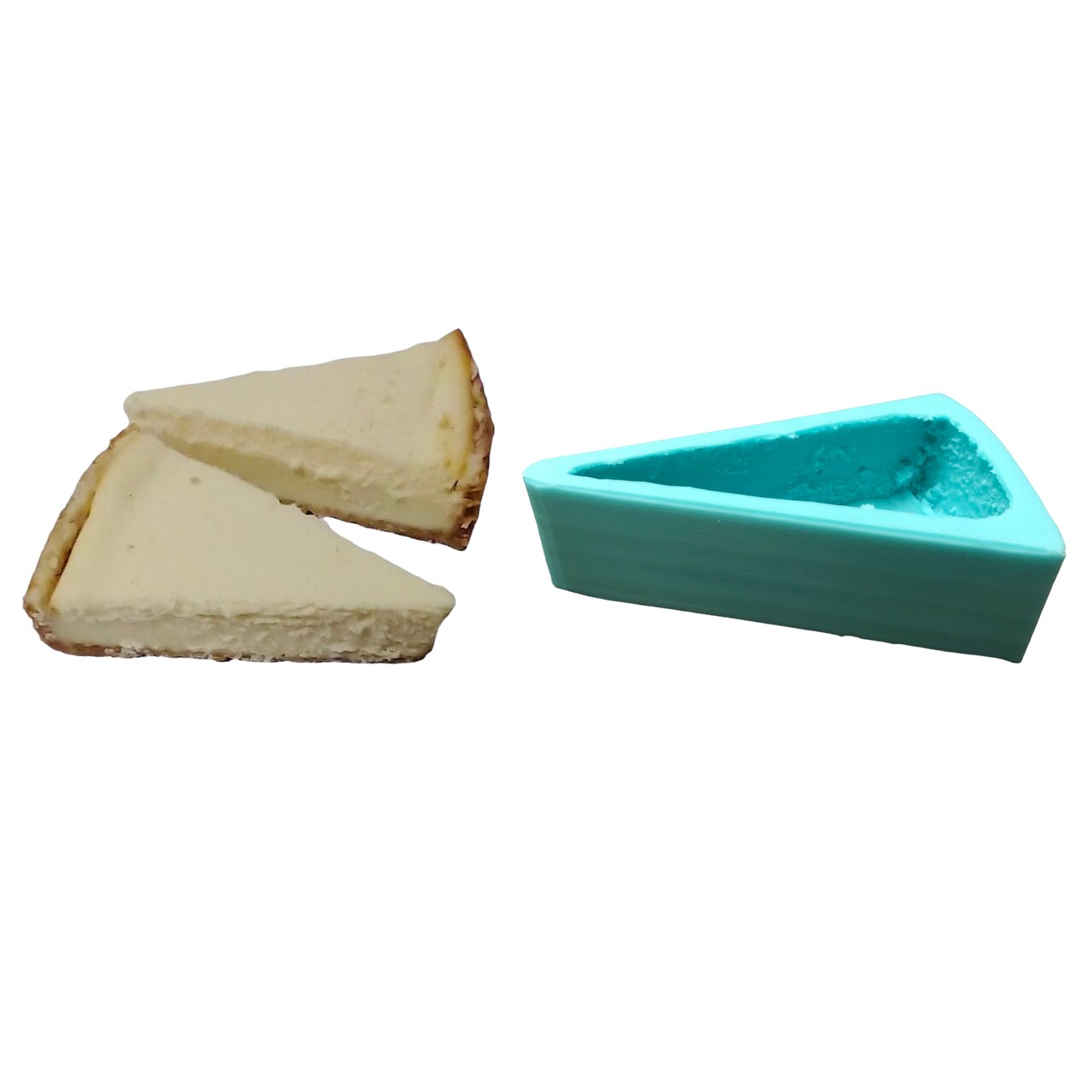 1pc Cheesecake Silicone Mold. For Wax | Embed | Soap | Resin Castings